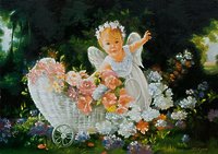Ангелок с коляской