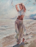 Прогулка с чайками