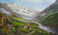Горное ущелье