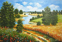 К реке