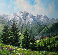 Лето в горах