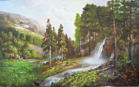 Лес в горах