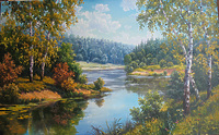 Лесная река