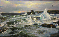Море штормит