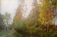 Осень. Березы