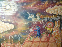 Клоун и кот