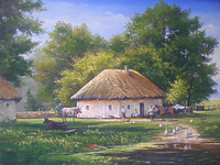 Сільське подвір'я