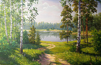 Сосны и березы