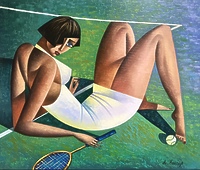 Игра в теннис