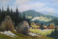 Весна в Карпатах